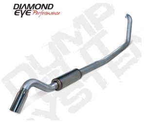 Ford F250 Performance Exhaust - Diamond Eye Performance - Turbo Back - `00-`03